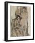 Zimette et Mireille-Jules Pascin-Framed Giclee Print