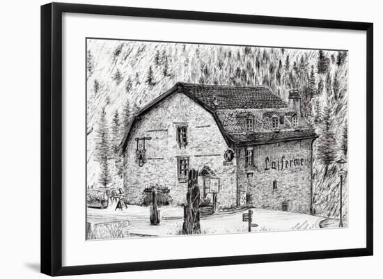 Zinal, Switzerland, 2009-Vincent Alexander Booth-Framed Giclee Print