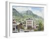 Zinal, Switzerland-Vincent Booth-Framed Giclee Print