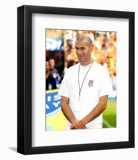 Zinedine Zidane-null-Framed Photo