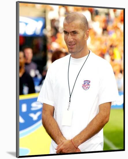 Zinedine Zidane-null-Mounted Photo