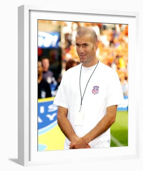 Zinedine Zidane-null-Framed Photo