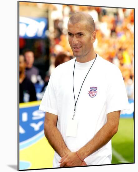 Zinedine Zidane-null-Mounted Photo