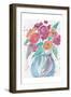 Zinnia Bouquet-Beverly Dyer-Framed Art Print