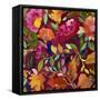 Zinnia Meadow-Kim Parker-Framed Stretched Canvas