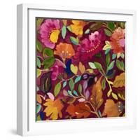 Zinnia Meadow-Kim Parker-Framed Giclee Print