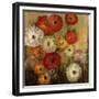 Zinnias-Farrell Douglass-Framed Giclee Print