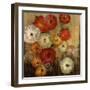 Zinnias-Farrell Douglass-Framed Giclee Print