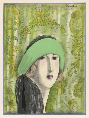 Cloche Hat by Marthe Collot Worn
