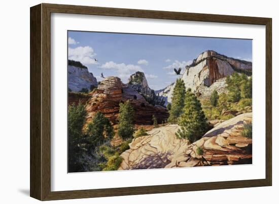 Zion 2-Bill Makinson-Framed Giclee Print