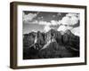 Zion Canyon I Crop-Laura Marshall-Framed Photographic Print