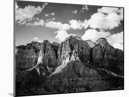Zion Canyon I Crop-Laura Marshall-Mounted Photographic Print