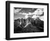 Zion Canyon I Crop-Laura Marshall-Framed Photographic Print