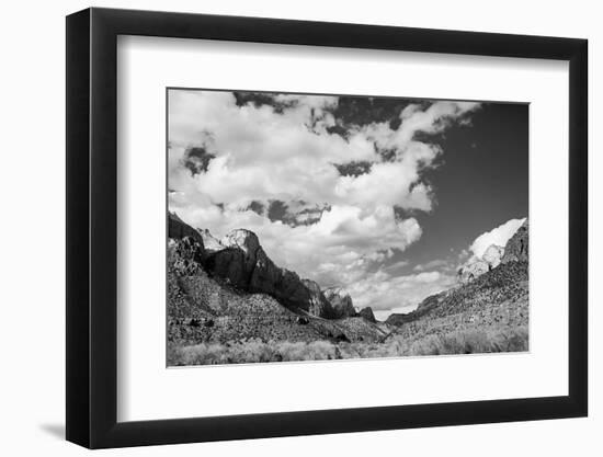 Zion Canyon II-Laura Marshall-Framed Photographic Print