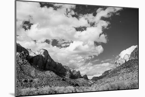 Zion Canyon II-Laura Marshall-Mounted Photographic Print