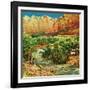 "Zion Canyon," July 9, 1960-John Clymer-Framed Giclee Print
