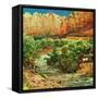 "Zion Canyon," July 9, 1960-John Clymer-Framed Stretched Canvas