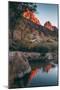 Zion Canyon Reflection, Zion National Park, Utah-Vincent James-Mounted Photographic Print