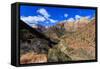 Zion Canyon View from Zion Park Boulevard-Eleanor-Framed Stretched Canvas