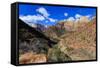 Zion Canyon View from Zion Park Boulevard-Eleanor-Framed Stretched Canvas