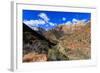 Zion Canyon View from Zion Park Boulevard-Eleanor-Framed Photographic Print