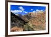 Zion Canyon View from Zion Park Boulevard-Eleanor-Framed Photographic Print