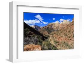 Zion Canyon View from Zion Park Boulevard-Eleanor-Framed Photographic Print