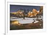 Zion in winter.-John Ford-Framed Photographic Print