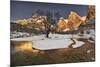 Zion in winter.-John Ford-Mounted Photographic Print