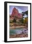 Zion Morning Riverside-Vincent James-Framed Photographic Print