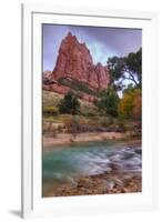 Zion Morning Riverside-Vincent James-Framed Photographic Print