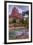 Zion Morning Riverside-Vincent James-Framed Photographic Print