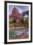 Zion Morning Riverside-Vincent James-Framed Photographic Print