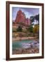 Zion Morning Riverside-Vincent James-Framed Photographic Print