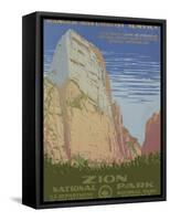 Zion National Park, c.1938-null-Framed Stretched Canvas