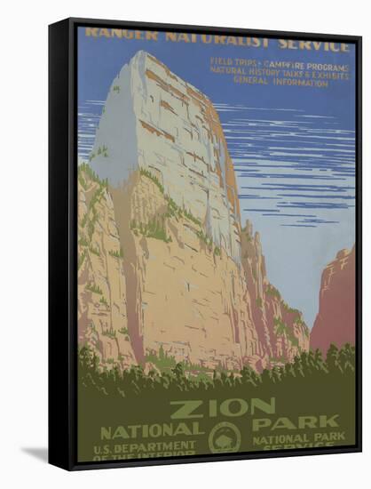 Zion National Park, c.1938-null-Framed Stretched Canvas