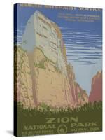 Zion National Park, c.1938-null-Stretched Canvas