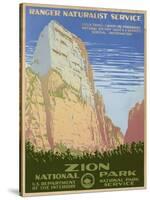 Zion National Park, ca. 1938-Ranger Naturalist Service-Stretched Canvas