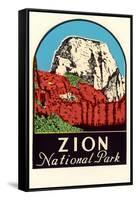Zion National Park Decal-null-Framed Stretched Canvas