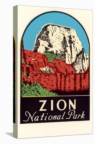 Zion National Park Decal-null-Stretched Canvas