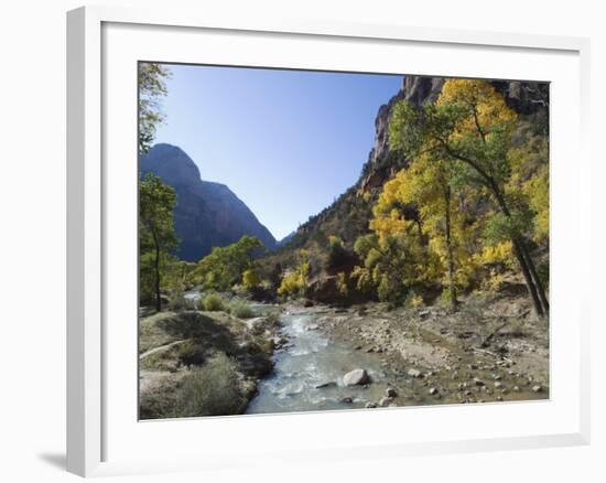 Zion National Park, Utah, United States of America, North America-Robert Harding-Framed Photographic Print