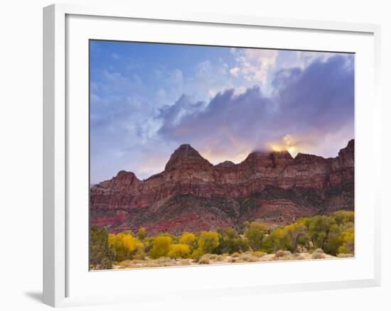 Zion National Park, Utah, USA-Cathy & Gordon Illg-Framed Photographic Print