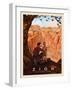 Zion National Park: View From The Top-Anderson Design Group-Framed Art Print