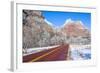 Zion Park-kobby_dagan-Framed Photographic Print