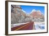 Zion Park-kobby_dagan-Framed Photographic Print