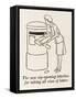 Zip Opening Letterbox-William Heath Robinson-Framed Stretched Canvas