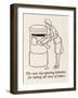 Zip Opening Letterbox-William Heath Robinson-Framed Art Print