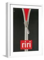 Zipper, Riri-null-Framed Art Print