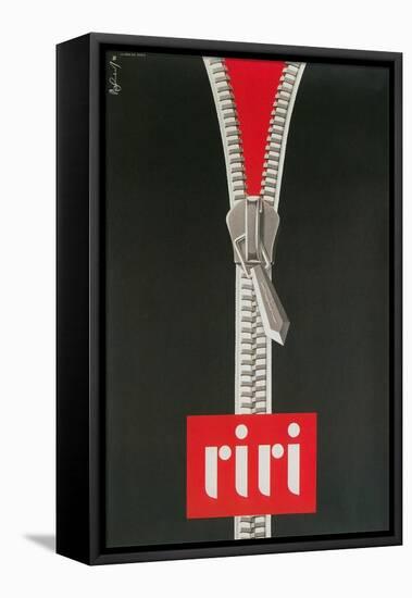 Zipper, Riri-null-Framed Stretched Canvas
