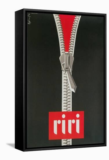 Zipper, Riri-null-Framed Stretched Canvas